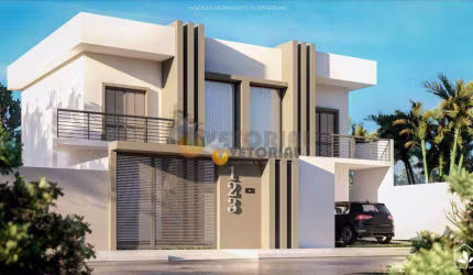 Sobrado com 2 dormitórios à venda, 94 m² por R$ 480.000,00 - Balneário dos Golfinhos - Caraguatatuba/SP