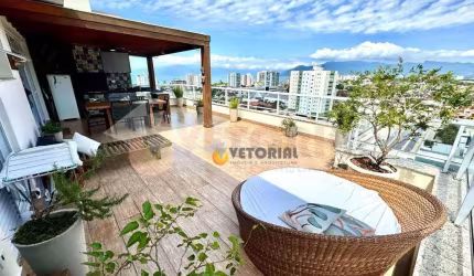Cobertura com 4 dormitórios, 210 m² - venda por R$ 2.300.000,00 ou aluguel por R$ 16.600,00/mês - Indaiá - Caraguatatuba/SP