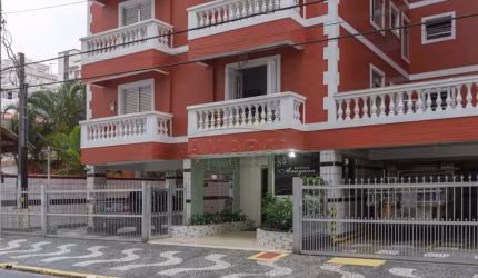 Apartamento com 2 quartos à venda na Rua Monteiro Lobato, Cidade Ocian, Praia Grande, 60 m2 por R$ 385.000