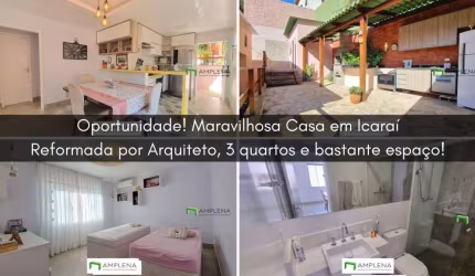 Maravilhosa Casa em Icaraí com Belo Projeto de Arquitetura - 3 quartos - à venda - Icaraí - Niterói/RJ