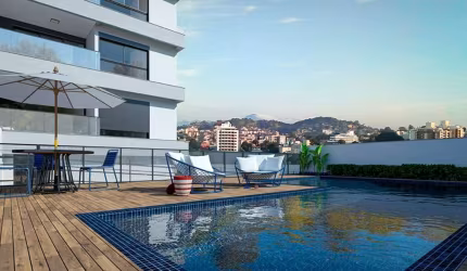 Apartamento com 3 quartos à venda na Rua Joaquim Nabuco, 1434, Capoeiras, Florianópolis por R$ 1.057.393