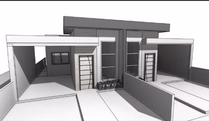 Casa com 2 quartos à venda na Rua Jacob Ferreira de Mello, 2, Forquilhas, São José por R$ 420.000