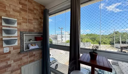 Apartamento com 2 quartos à venda na Rua Adélia Schröeder Pontes, 346, Serraria, São José por R$ 360.000