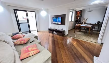 APTO A VENDA NO TATUAPÉ, SEMI MOBILIADO, 156M², 02 VAGAS + DEPÓSITO !!