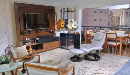 APTO A VENDA NO JD ANÁLIA FRANCO, SEMI MOBILIADO, TERRAÇO GRILL, 02 VAGAS !!