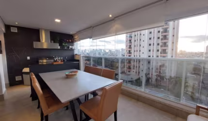 APTO NO TATUAPÉ, NOVO, TERRAÇO GOURMET, 03 VAGAS + DEPÓSITO !!