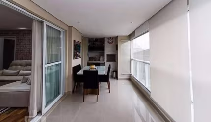 APTO NA VILA FORMOSA, SEMI MOBILIADO, SACADA GOURMET, 105M², 02 VAGAS !!