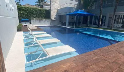 MAGNIFICA CASA EM CONDOMÍNIO FECHADO NO JARDIM ACAPULCO (Guarujá), ALTO PADRÃO, MOBILIADA, 10 SUÍTES, AMPLO ESPAÇO GOURMET !!