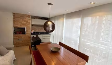 APTO NO PQ SÃO JORGE, MOBILIADO, TERRAÇO GOURMET, 02 VAGAS !!