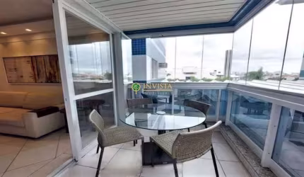À venda na Praia Brava! Vista Mar, sacada com churrasqueira e 1 vaga de garagem.