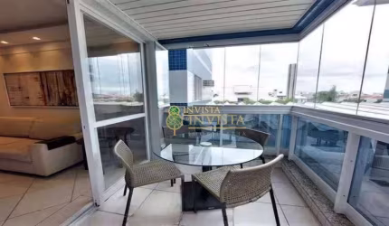 À venda na Praia Brava! Vista Mar, sacada com churrasqueira e 1 vaga de garagem.