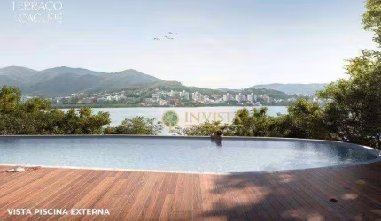 Alto padrão em condomínio fechado! Varanda com piscina privativa, frente Mar, 3 suítes e 2 vagas.