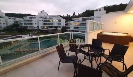 Àlto padrão à venda em Jurerê! Terraço privativo com hidromassagem, 3 quartos e 2 vagas de garagem.