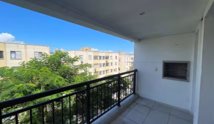 À venda no bairro Abraão! Alto padrão, 2 suítes, sacada com churrasqueira, 84m² e 1 vaga de garagem livre.