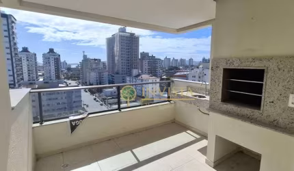 Locação | Próximo ao Shopping Itaguaçu, Sacada com churrasqueira, 2 quartos, andar alto e 2 vagas de garagem.