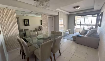 Locação | Próximo ao Shopping Itaguaçu, Sacada com churrasqueira, 3 quartos, andar alto e 1 vaga de garagem.