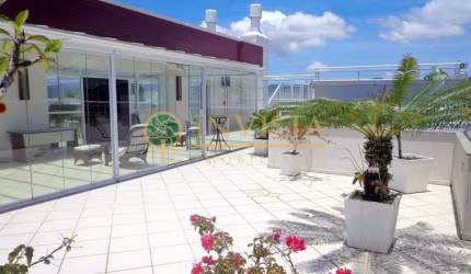 À venda | Alto Padrão, Terraço privativo com vista Mar e Piscina, 348m² de área útil, 3 quartos e 4 vagas de garagem.