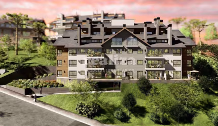 APARTAMENTO COM 1 QUARTO EM GRAMADO, Moura, Gramado - RS