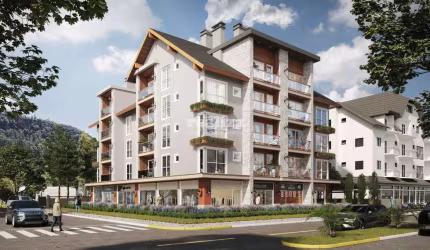 APARTAMENTO COM 01 SUITE EM GRAMADO, Planalto, Gramado - RS