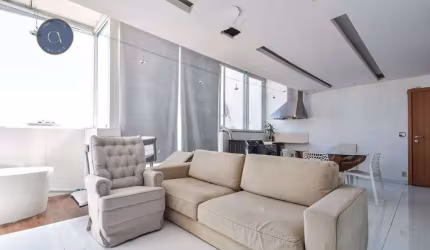 Cobertura com 1 dormitório à venda, 73 m²  - Moema - São Paulo/SP