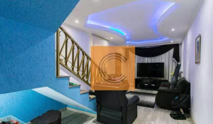 Sobrado com 4 dormitórios à venda, 150 m² por R$ 790.000,00 - Chácara Califórnia - São Paulo/SP