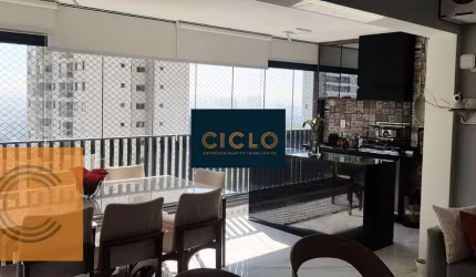 Apartamento com 3 dormitórios à venda, 124 m² por R$ 1.870.000,00 - Tatuapé - São Paulo/SP