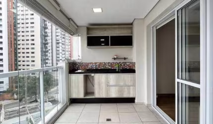 Apartamento com 1 dormitório para alugar, 53 m² por R$ 4.928,27/mês - Anália Franco - São Paulo/SP