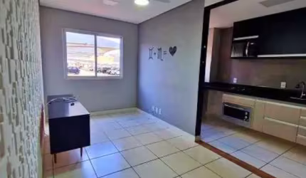 Apartamento para venda mobiliado com 49m2, sendo 2 quartos totalmente planejado com mobílias e eletrônicos.
