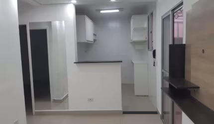 Apartamento para locação em Itu-SP, Parque Nossa Senhora da Candelária: 2 quartos, 1 suíte, 2 salas, 1 banheiro, 1 vaga, 48m²!