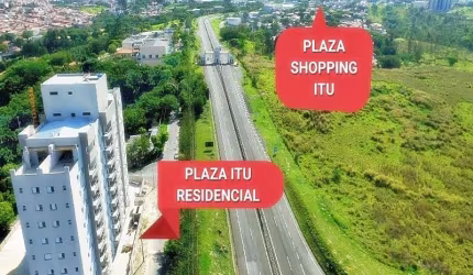 Apartamento à Venda em Itu-SP: 2 Quartos, 1 Suíte, 2 Vagas de Garagem - Ao lado do Shopping Plaza Itu e do Hipermercado Extra!