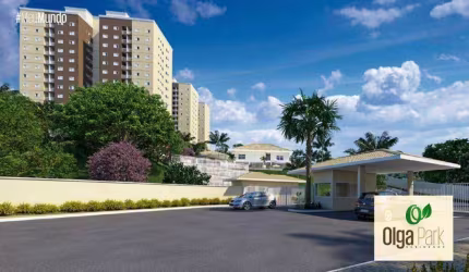 Apartamento com 2 dormitórios à venda, 56 m² por R$ 318.000,00 - Residencial Olga Park - Sorocaba/SP