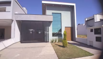 Casa nova térrea com 135m² no Condomínio Villagio Wanel com 3 dormitórios (suíte) e demais dependências por apenas R$ 885.000