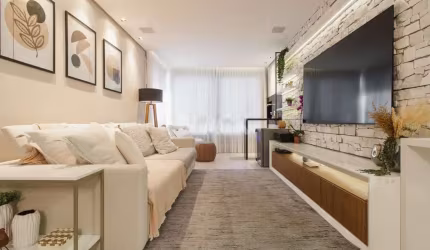 Apartamento mobiliado e equipado com 2 quartos no Centro em Torres RS