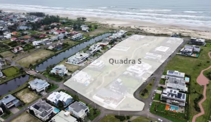 Ocean Side - Terreno 600 m² área total de frente para o Mar