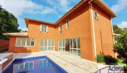 Casa nova com 4 suítes, 410 m² - Forest Hills - Jandira/SP