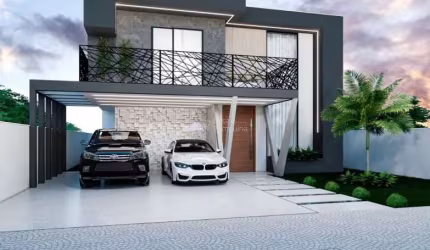 Casa em condomínio fechado com 4 quartos à venda no Gran Park, Vespasiano  por R$ 1.980.000