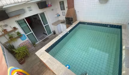 Cobertura com 3 quartos, Marapé, Santos - R$ 1.29 mi, Cod: 351
