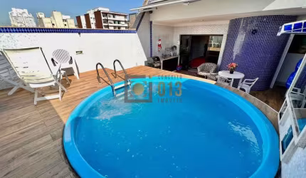 Cobertura com 3 quartos, Boqueirão, Santos - R$ 1.49 mi, Cod: 522