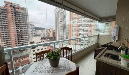 Apartamento com 2 quartos, Gonzaga, Santos - R$ 1.1 mi, Cod: 813