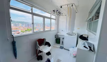 Cobertura com 3 quartos, Gonzaga, Santos - R$ 1.8 mi, Cod: 1087