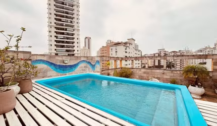 Cobertura com 4 quartos, José Menino, Santos - R$ 2.1 mi, Cod: 2149