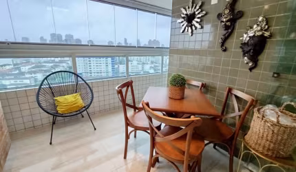 Apartamento de 2 quartos à venda em Santos-SP, Campo Grande  110m², suíte, 2 vagas de garagem  Agende sua visita!