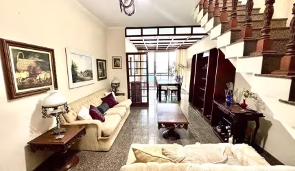 Cobertura de Luxo à Venda em Santos-SP, Bairro Aparecida: 3 Quartos, 1 Suíte, 2 Salas, 3 Banheiros, 3 Vagas de Garagem, 296m².