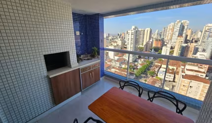 Apartamento com 3 quartos, Pompéia, Santos - R$ 1.65 mi, Cod: 2247