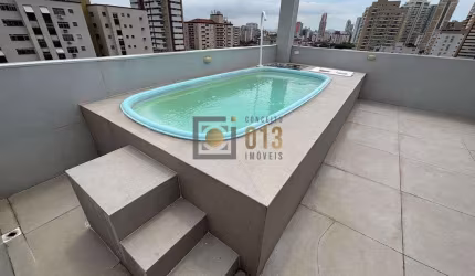 Cobertura com 3 quartos, Campo Grande, Santos - R$ 1 mi, Cod: 2301
