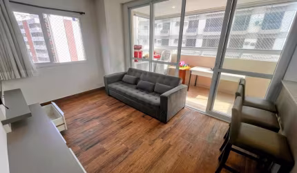 Apartamento à venda no Gonzaga, Santos-SP: 2 quartos, 1 suíte, 2 salas, 2 banheiros, 1 vaga de garagem!
