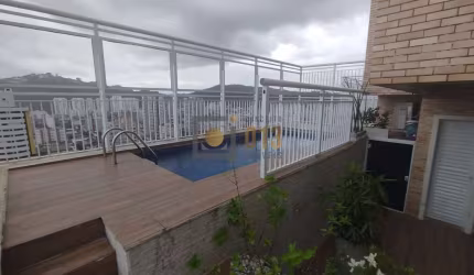Cobertura com 4 quartos, Gonzaga, Santos - R$ 2.9 mi, Cod: 2427