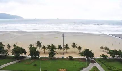 Apartamento de Luxo com Vista Espetacular no Bairro da Pompéia, Santos-SP - 4 Quartos, 2 Suítes, 3 Salas, 5 Banheiros, 2 Vagas - 252m²