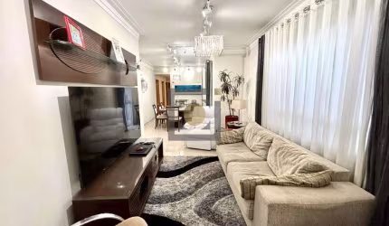 Apartamento de 3 dormitórios no Boqueirão em Santos