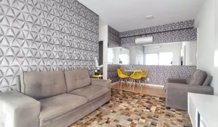Apartamento à venda no Gonzaga, Santos-SP: 2 quartos, 1 suíte, 1 sala, 1 banheiro, 2 vagas na garagem, 72m². Aproveite!
